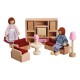 Nábytok do domčeka pre bábiky - Obývačka