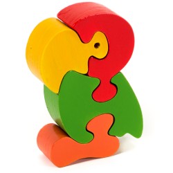 Puzzo 3D puzzle - papagáj malý