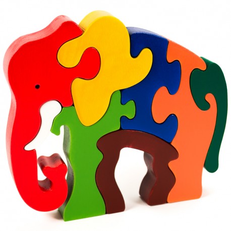 Puzzo 3D puzzle - Slon veľký