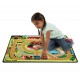 Hrací koberec pre deti 100x90 cm - železničné