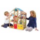 Drevený domček pre bábiky so zariadením Melissa & Doug