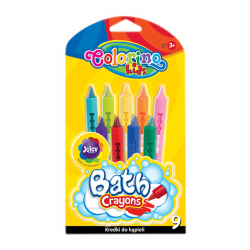 Colorino Kids pastelky do vane - 9 farieb