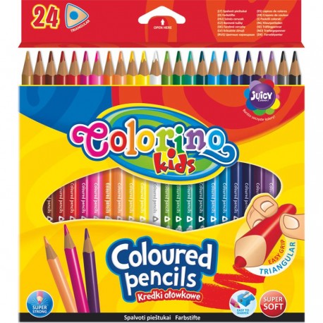 Colorino Kids farebné ceruzky 24 ks