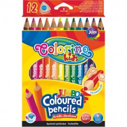 Colorino Kids farebné ceruzky 12 ks hrubé