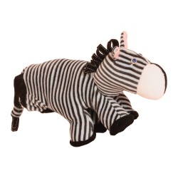 Divadelná maňuška päťprstová - Zebra - 18 cm