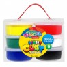 Colorino Kids farebná modelovacia hmota Light Clay - 6 farieb Basic