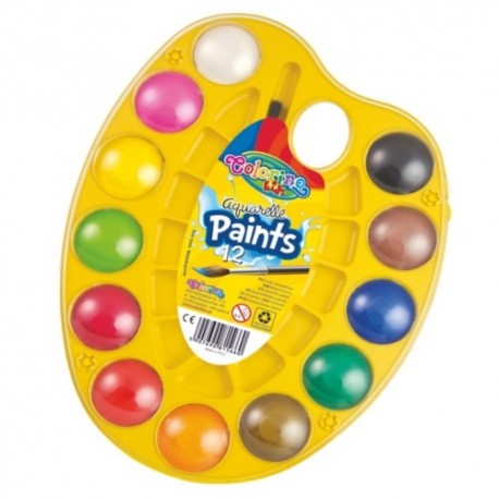 Colorino Kids vodové farby na palete