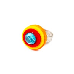 Detský prsteň - krúžok oranžový