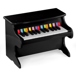 Detský klavír - čierny