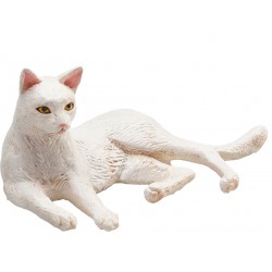 Animal Planet 387368 Mačka biela ležiaca