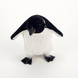 Vianočná dekoračná figúrka tučniak 8,5 cm