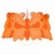 Detská stropná lampa 3-ramenná - motýľ oranžový