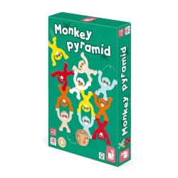 JANOD Spoločenská hra pre deti Opice pyramída