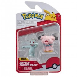 Jazwares Zberateľské figúrky Pokémon 2-dielny set - Machop & Snubbull 5 cm