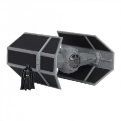 Jazwares Star Wars zberateľská figúrka Micro Galaxy Squadron 13 cm - TIE Advanced + Darth Vader figúrka