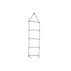 Detský rebrík na lezenie natur - 5 schodíkov